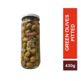 Buy Habit Pitted Green Olives Online at Best Price | ChfMart