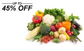 Discount on Vegetables