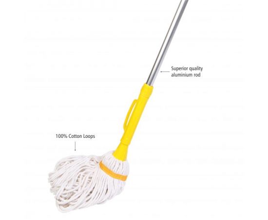 Buy HIC Twist Cotton Mop | ChfMart | India's B2B Marketplace for Restaurant Supplies