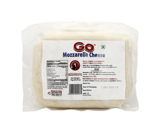 Buy Gowardhan Go Mozzarella Cheese Block | ChfMart